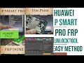 Huawei PSmartPro Frp unlocktool #easyfrp #smartphone#tech #Huawei##bypass_frp#shortfeed