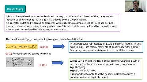 Quantum Statistical Mechanics: Basics/ Prof. Mihir J. Joshi/Physics Dept/Saurashtra Univ.