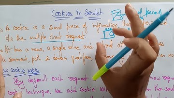 Cookies in Servlet | Part-1/2 | WT | Web Technology | Lec-41 | Bhanu Priya