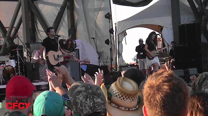 Chad Brownlee - Cavendish Beach Music Festival 2012