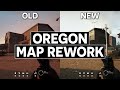 Rainbow Six: Siege - Oregon Map Rework - Before & After Comparison