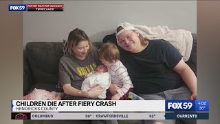 Both children die in fiery Plainfield car crash