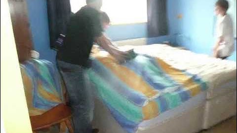 Magic sleeping bag animation