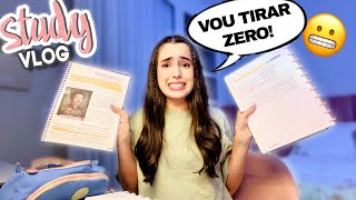 MINHA ROTINA DE ESTUDOS | Study Vlog