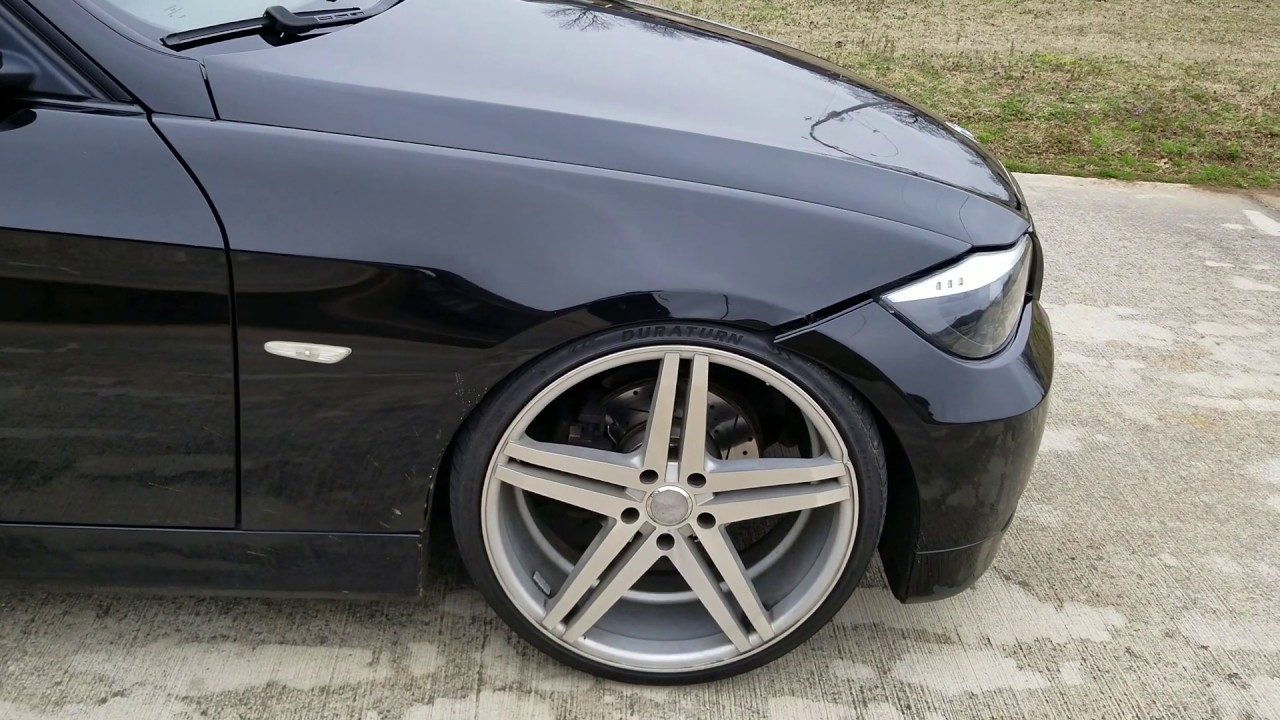 What do 20's look like on a E90??