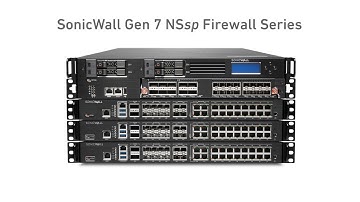 Secure Your Tomorrow, with with SonicWall Gen 7 NSsp Series Firewalls