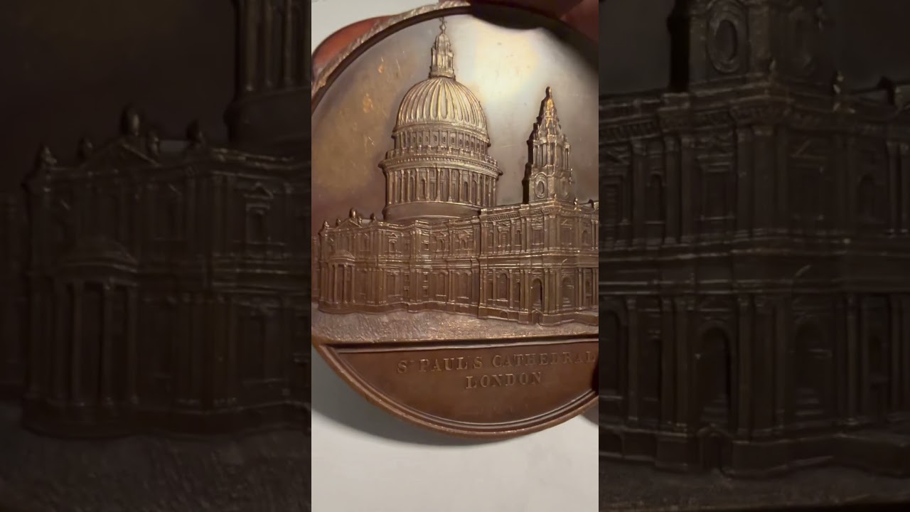 1854 St Paul’s Cathedral London #7 Jacques Wiener Rarity R1, R2, R4 (scale C - R5)