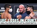 MMA Fighters Defeat UFC In Court Battle
