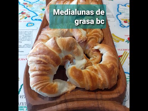 Medialunas de grasa