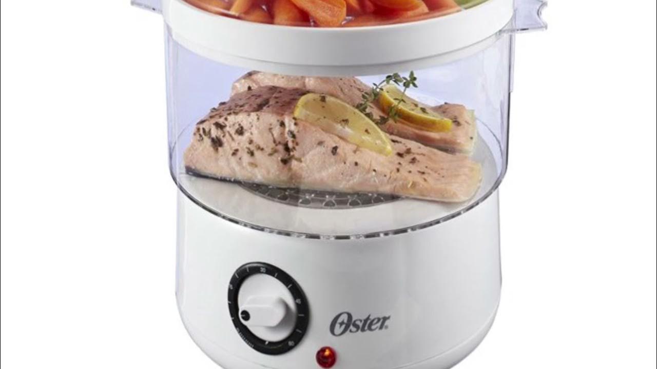 Oster Food Steamer first time using YouTube