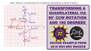 Rotation of Shapes - WAEC WASSCE Nov/Dec Exam