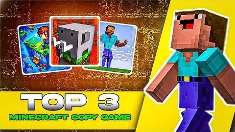 TOP 3 COPY GAMES LIKE MINECRAFT 1.22 JAVA EDITION 🤩 | BEST FREE MINECRAFT COPY