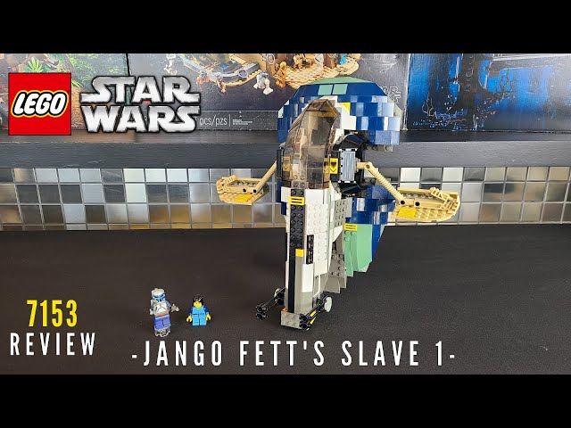 LEGO Star Wars Jango Fett s Slave 1 7153 Review A Set that Appreciated 1600 YouTube