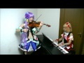 マクロスΔ(デルタ)【破滅の純情】ヴァイオリンとピアノで演奏してみたMACROSS DELTA【Ruin of pure heart】