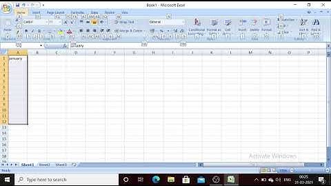 how to use autofill in MS Excel visually impaired and others please watch this video