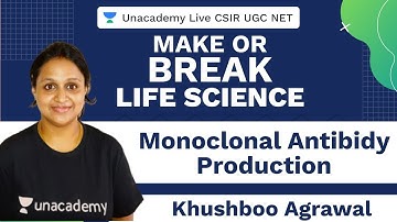 Make Or Break | Monoclonal Antibidy Production | CSIR UGC NET 2020 | Khushboo Agrawal