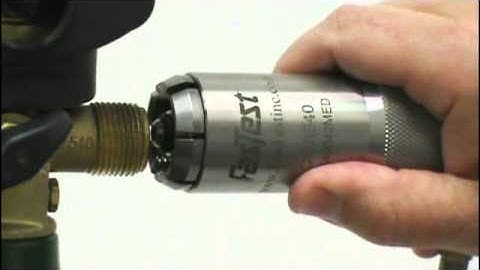 FasTest Inc. - G540-042-SH Connector for Medical Oxygen and Industrial Applications