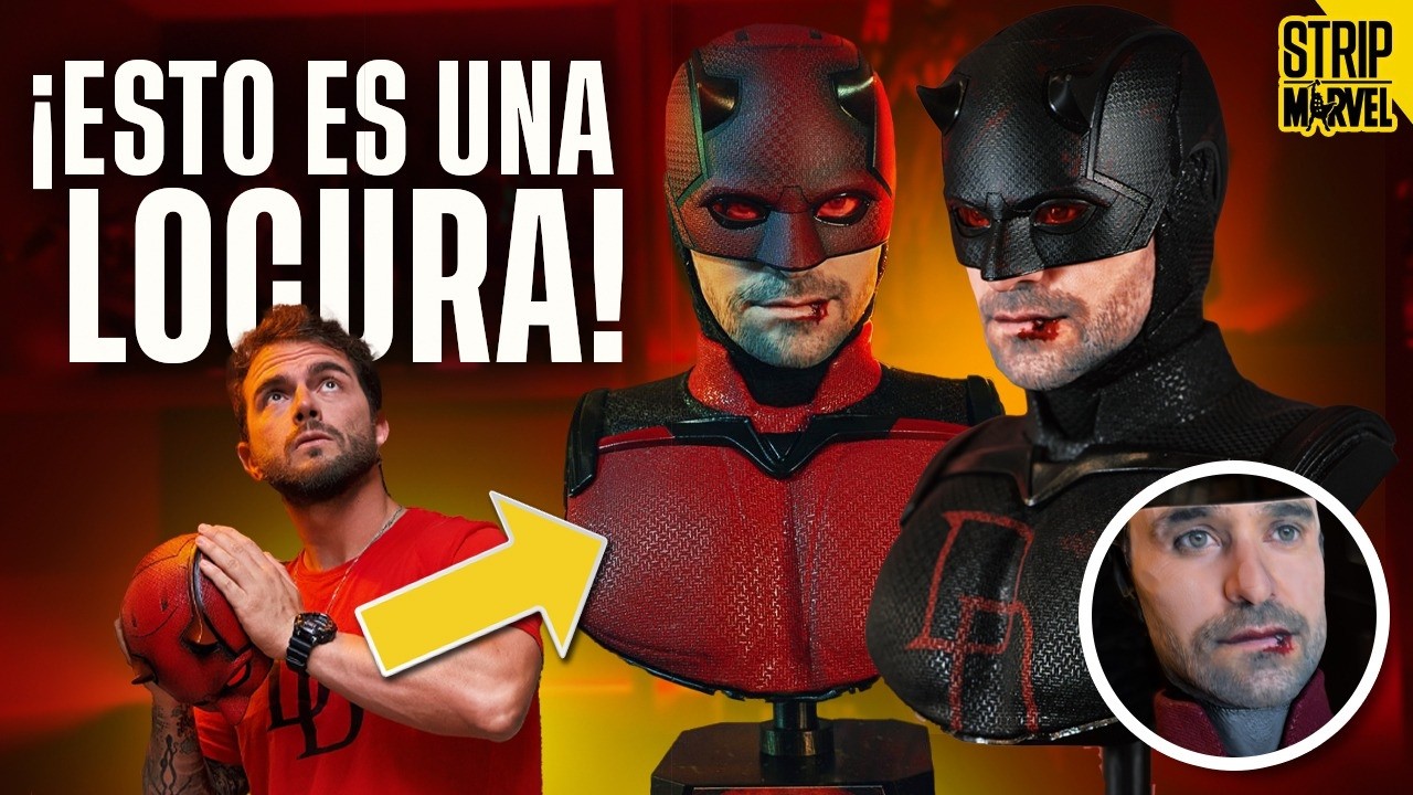 💥EPIQUÍSIMOS💥 Los BUSTOS de DAREDEVIL que CHARLIE COX compra son de LUIS CANG