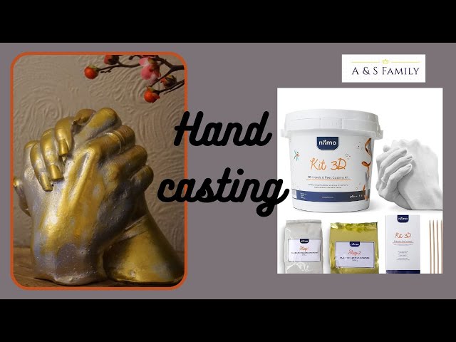 Luna Bean Keepsake DIY Hand Casting Kit Tutorial