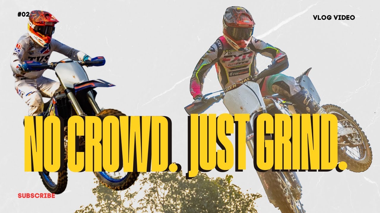 🏁 Indian Supercross Championship | Training Days Before the Battle 🏁