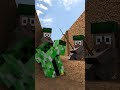 Drone Creeper Attack on Trenches | Minecraft Animation #shorts