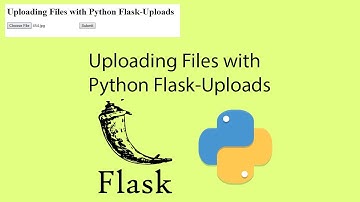 Uploading Files with Python Flask-Uploads