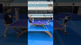 Everyone thinks this CGI but China just built a real life ping pong  AgiBot Lingxi X2  #robotics #ai