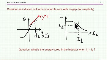 Stored energy in nonlinear inductors: A riddle inspired by a comment of Prof. Cuk