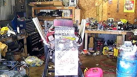 400 sbc on Engine stand