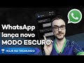 Novo MODO ESCURO no WhatsApp, chip cerebral Neuralink dá defeito em homem