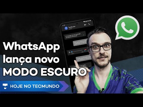 Novo MODO ESCURO no WhatsApp, chip cerebral Neuralink dá defeito em homem