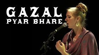 Pyar Bhare Do Sharmile Ghazal Sung By Tanya Wills