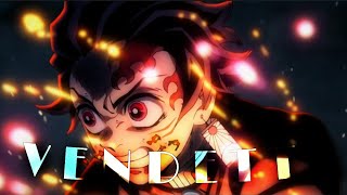 Demon Slayer [VENDETTA] Tanjiro vs upper moon 4