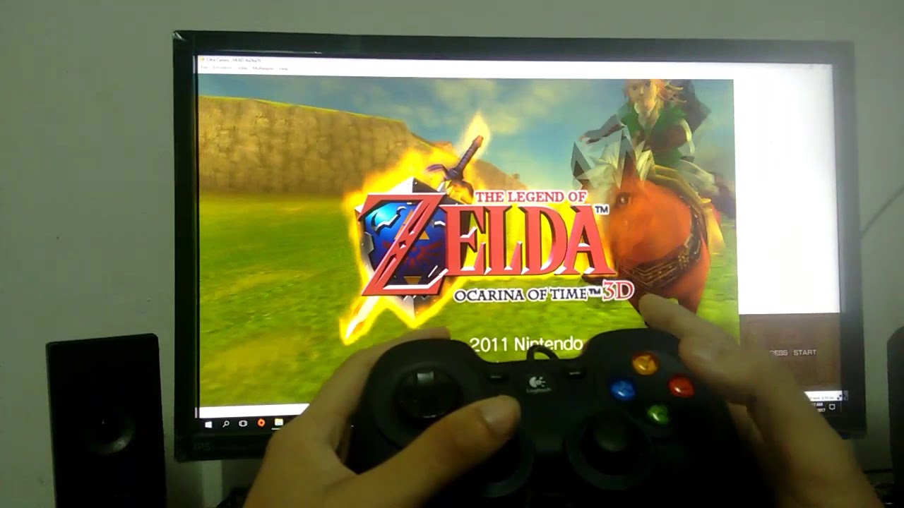 Citra 3DS Ocarina of time with fullgamepad YouTube