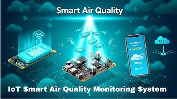 Hands on skills & live practical Electronics, IoT Smart Air Quality Monitoring System using ESP8266