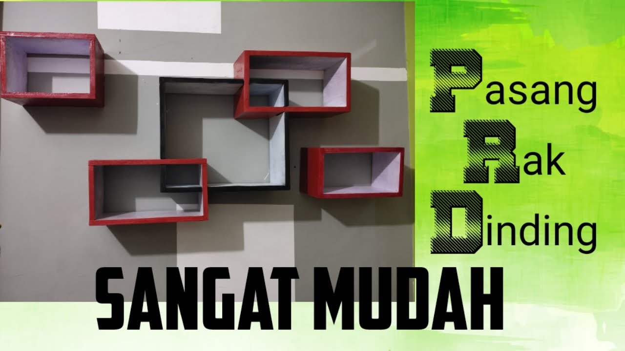  Cara  memasang  rak  dinding  dengan mudah YouTube