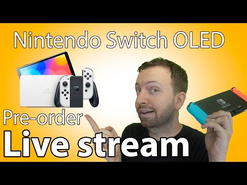 Nintendo Switch OLED pre-order live stream – here&rsquo;s how to get it