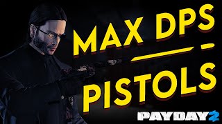 Payday 2: Buffed Pistols Dominating DSOD