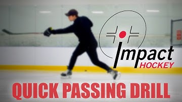 Get Better Hands: Quick Passing Drill • Impact Hockey Stick Skills