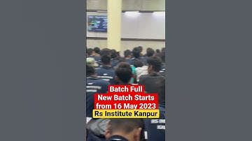 Batch Full ||New Batch Starts From 16 May 2023 || #shorts || #rells || #iit