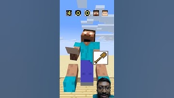 Help Steve Choose the Void Element Fruit #minecraft #shorts