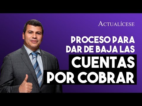 Video: Cómo Cancelar Cuentas Por Cobrar Vencidas