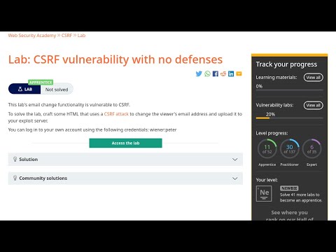 Web Security Academy