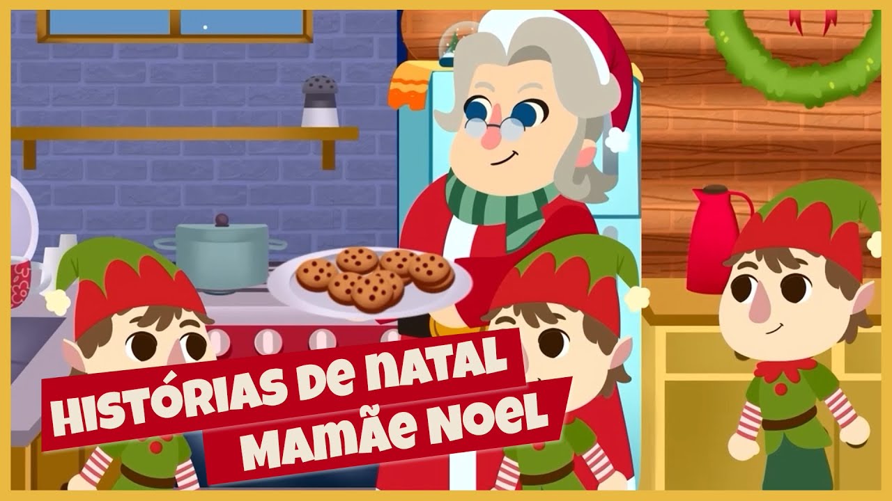 Mamãe Noel, a esposa do Papai Noel que sabe cozinhar deliciosos ...