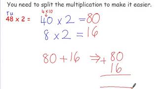 multiplication 2  Multiplication by partitioning