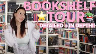 BOOKSHELF TOUR 📚 | 500  books.. (I have a problem)