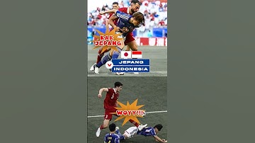 EPIC MOMENT TIMNAS INDONESIA VS JEPANG PIALA ASIA #timnasindonesia #football #shorts