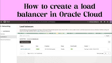 Create a Load Balancer in Oracle Cloud | Data With Ruchi 