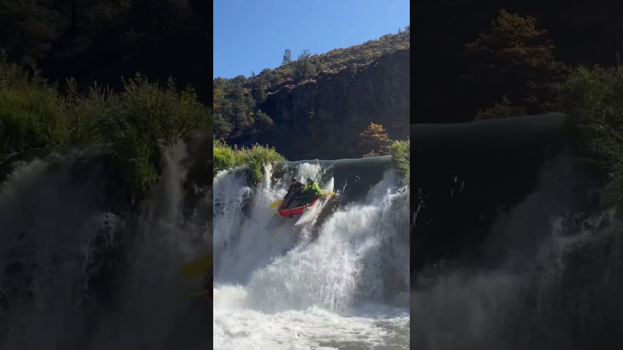 Pit Falls (Rafting a Waterfall)