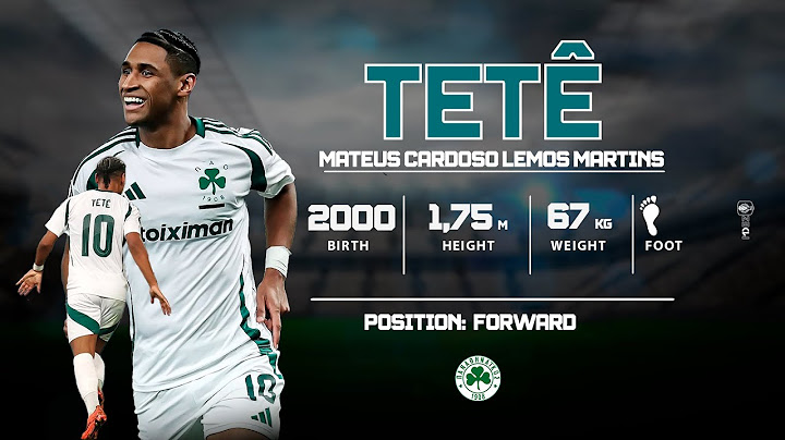 Tetê - Skills and Goals - Half Season 24/25 - Panathinaikos 🍀 🇬🇷 🇧🇷